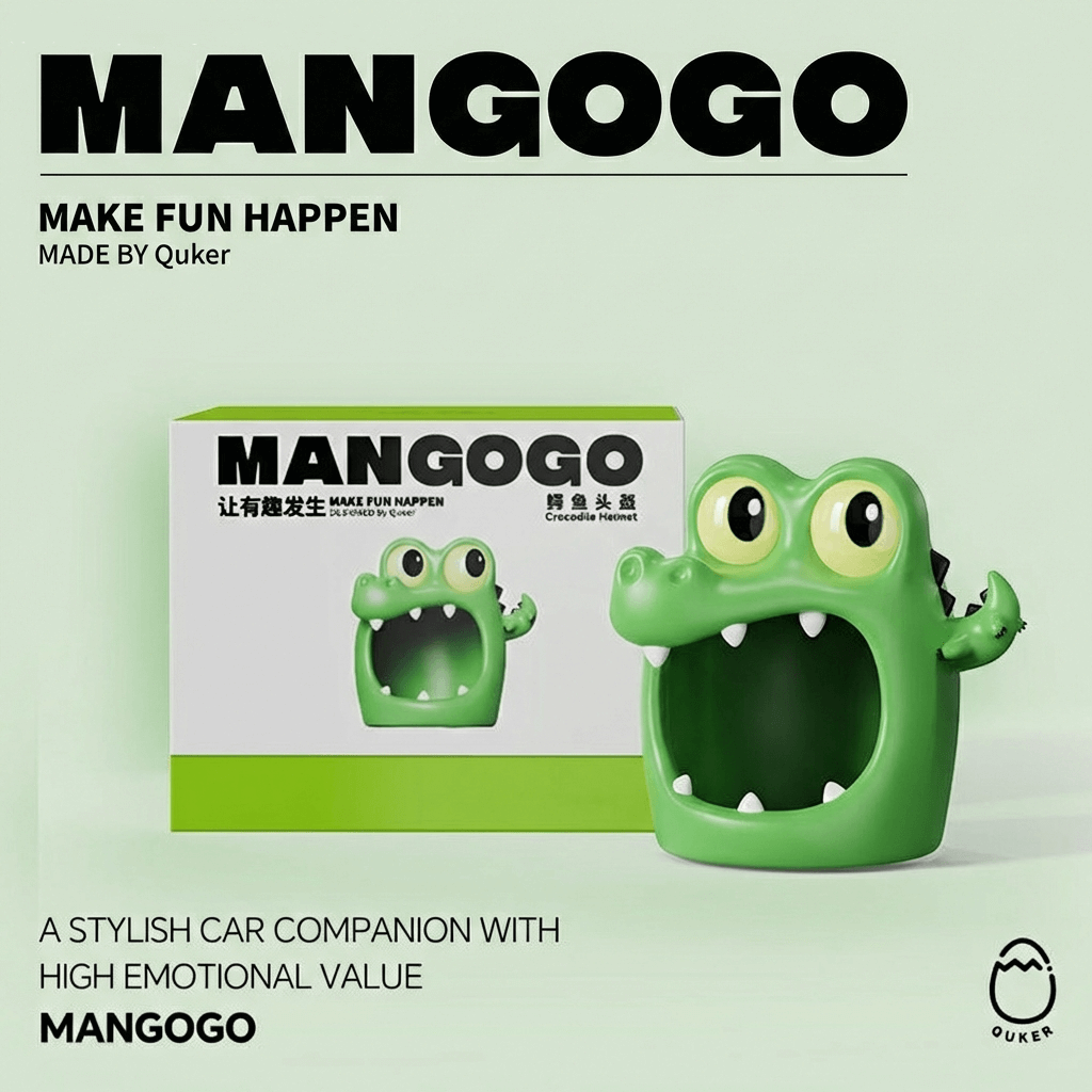 MANGOGO Crocodile Helmet Shells